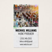 Mélangeur de carte son | Notes musicales (Devant)