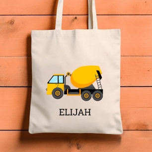 Mélangeur de ciment jaune sac personnalisé pour en
