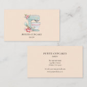 Mélangeur de gâteau pêche carte de visite de boula (Devant / Derrière)