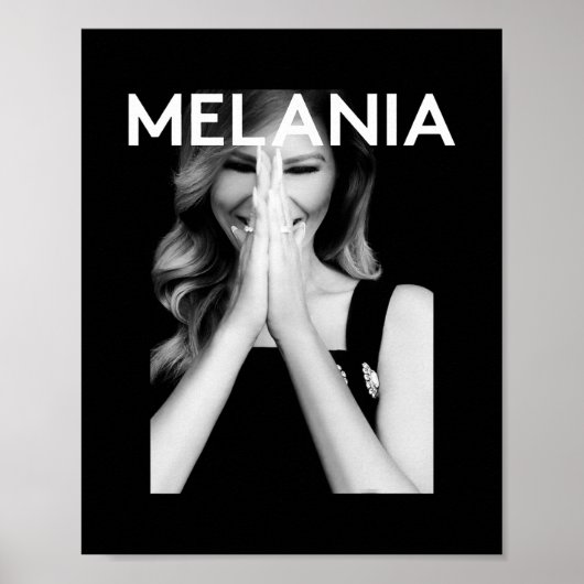 Melania Crypto Meme Munt  Poster (Voorkant)
