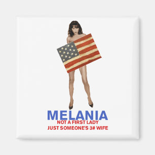Melania, geen first lady iemands derde vrouw magneet