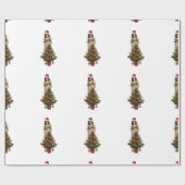 MELANIA, het kerstplan Cadeaupapier (Vlak)