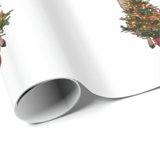 MELANIA, het kerstplan Cadeaupapier (Rol Hoek)