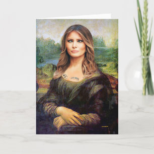 Melania Lisa politiek incorrecte Kaart