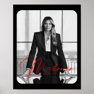 Melania Trump 2025 First Lady Inauguratie Foto Poster
