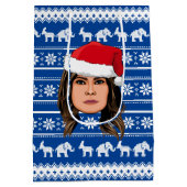 MELANIA TRUMP Kerstmis Medium Cadeauzakje (Achterkant)