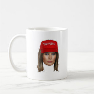 Melania Trump MAGA Kerstmis Koffiemok