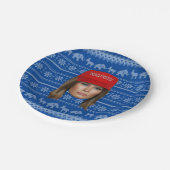 Melania Trump MAGA Kerstmis Papieren Bordje (Gekanteld)