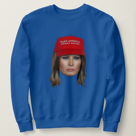 Melania Trump MAGA Kerstmis Trui (Design voorkant)