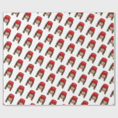 Melania Trump MAGA-kerstpapier Cadeaupapier (Vlak)