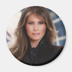 Melania Trump Official White House Magneet