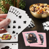 Melania Trump sur un jeu de cartes (In Situ)
