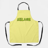 Melanie Nom Conception de tablier de cuisine tabli (Recto)