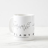 Mélanie nom peptide mug (Devant gauche)