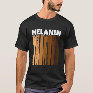 Melanin Black History Month Africa T-shirt