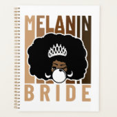 Melanin Bride Poppin Planificateur (Devant)
