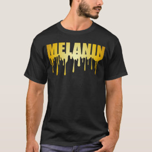 Melanin Dripping Gold T-shirt