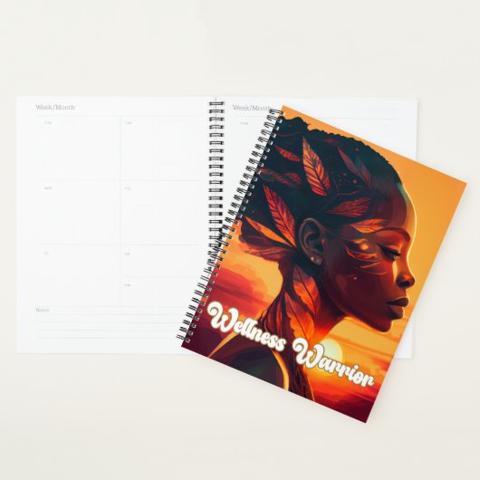 MELANIN INSPIRÉ PLANNER (Devant avec enveloppe)