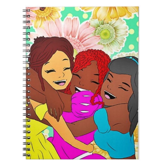 Melanin Princess Notebook Notitieboek (Voorkant)
