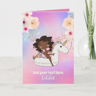 Melanin Prinses Verjaardagskaarten voor alle Leeft Kaart