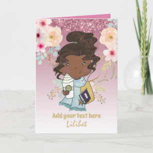 Melanin Prinses Verjaardagskaarten voor alle Leeft Kaart