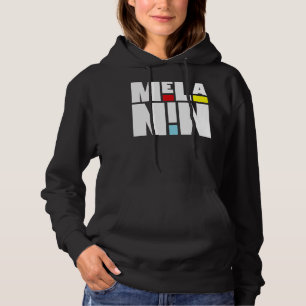 Melanin Proud Afro Black History Maandag Mannen vr Hoodie