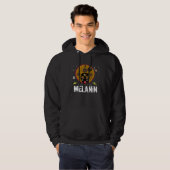 Melanin  Ruler Of The Galaxy Blackness Of Space Hoodie (Voorkant volledig)