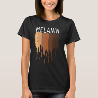 Melanin Shades Black Pride Black History T-shirt