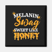 MELANIN Sweet like Honey Magneet (Voorkant)