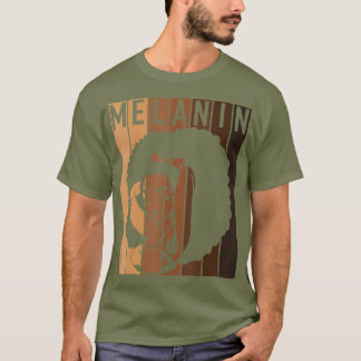 Melanin T-shirt Afro Vrouw Kerstcadeau voor mama