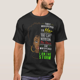 Melanin Women African American Pride Black History T-shirt