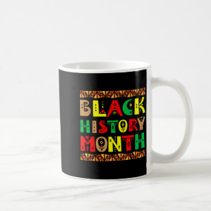 Melanine Afrikaanse wortels Black History Month cu Koffiemok