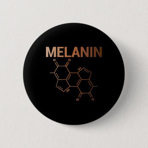 Melanine Chemische Structuur Molecule Formule Afri Ronde Button 5,7 Cm