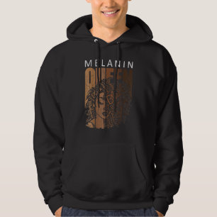 Melanine Koningin T-shirt Afro-Amerikaans Sterk Zw