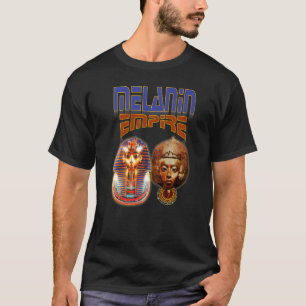 Melanine Rijk Egyptische geschiedenis T-shirt