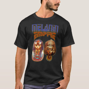 Melanine Rijk Egyptische geschiedenis T-shirt