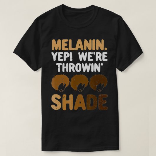 Melanine T-shirt (Design voorkant)
