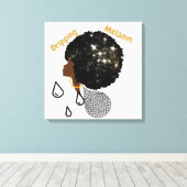 Melanine uitstoten canvas afdruk (Insitu (Houten vloer))