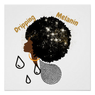 Melanine uitstoten perfect poster