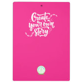 Melanine Vrouw - Afro - Cruise Tropical Klembord (Achterkant)