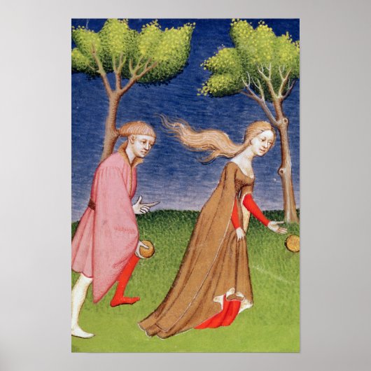 Melanion races tegen Atalanta Poster (Voorkant)