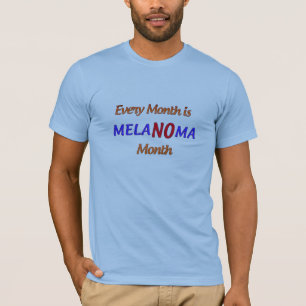 Melanoma-bewustzijn T-shirt