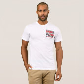 Melanoma hoe sterk we zijn t-shirt (Voorkant volledig)