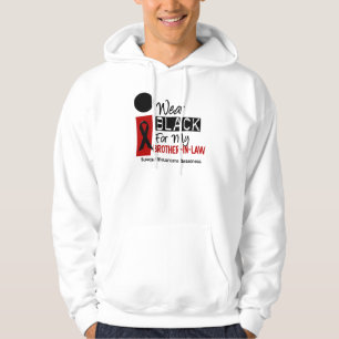 Melanoma ik Draag zwart voor mijn schoonbroer 9 Hoodie
