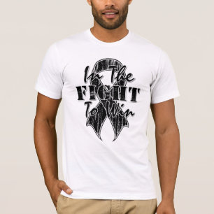 Melanoma-kanker in de strijd om te winnen t-shirt