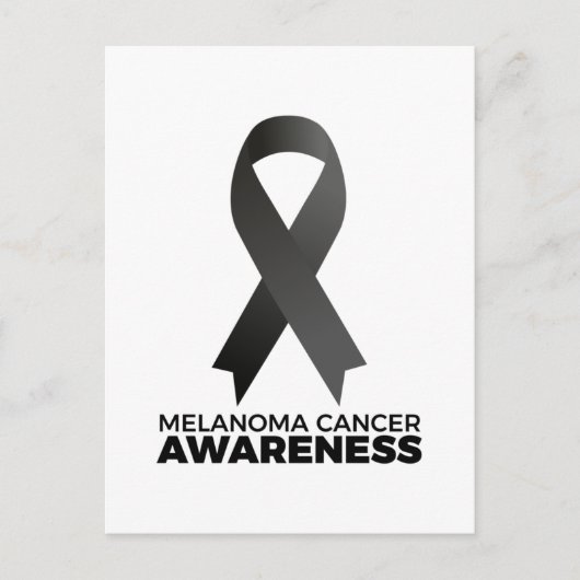 Melanoma-kankervoorlichting Briefkaart (Voorkant)