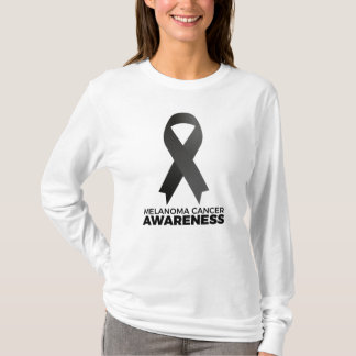 Melanoma-kankervoorlichting T-shirt