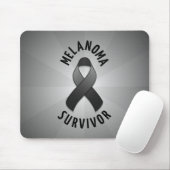 Melanoma Survivor Mousepad Muismat (Met muis)