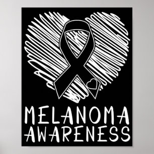 Melanoom bij huidkanker Melanoom Poster