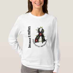 Melanoom Huidkanker Bloedvat Lint 3 T-shirt